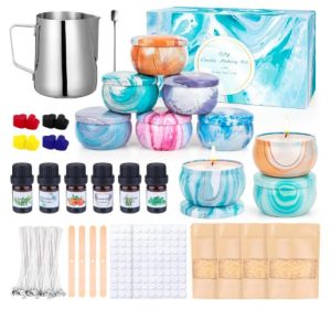 Set per candele fai da te. Come trovare il regalo perfetto.