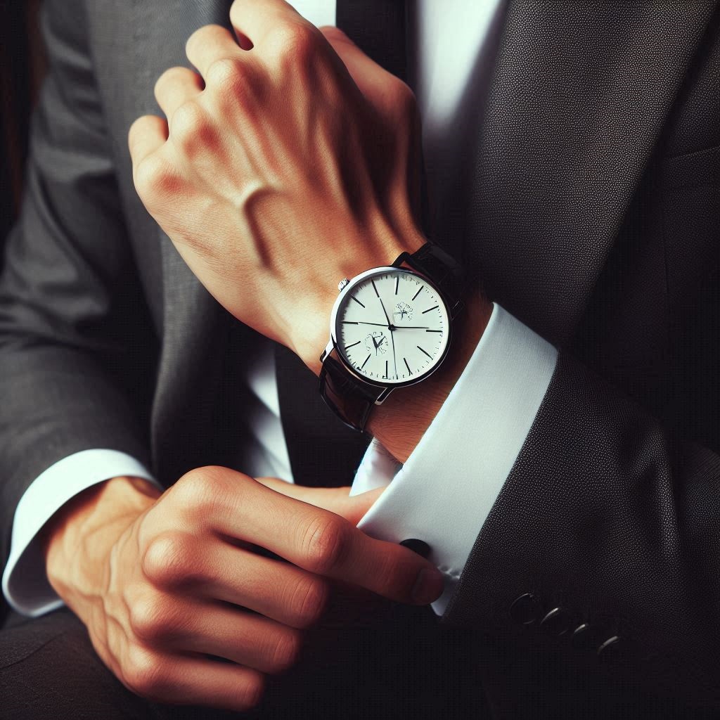 Orologio elegante da uomo