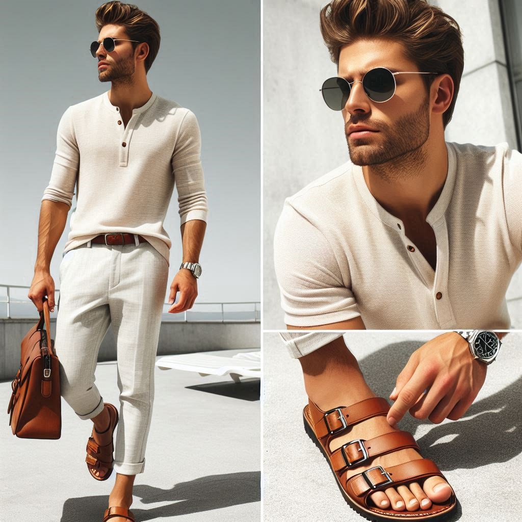look estivo raffinato uomo