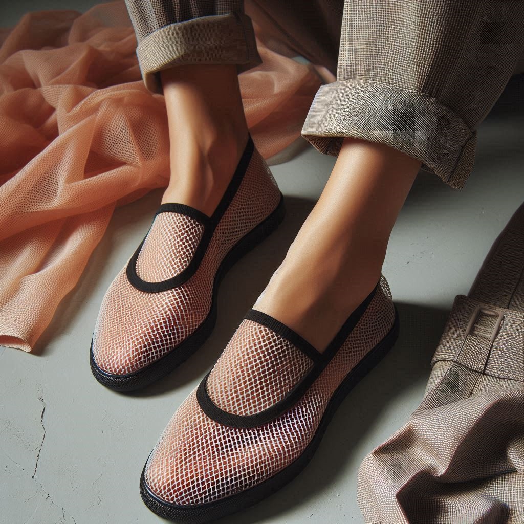 scarpe a rete