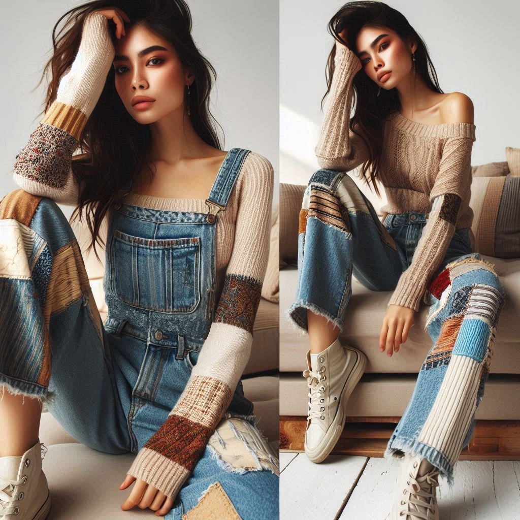 Jeans patchwork