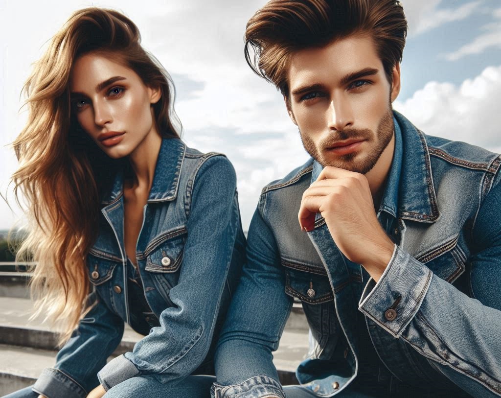 coppia in denim