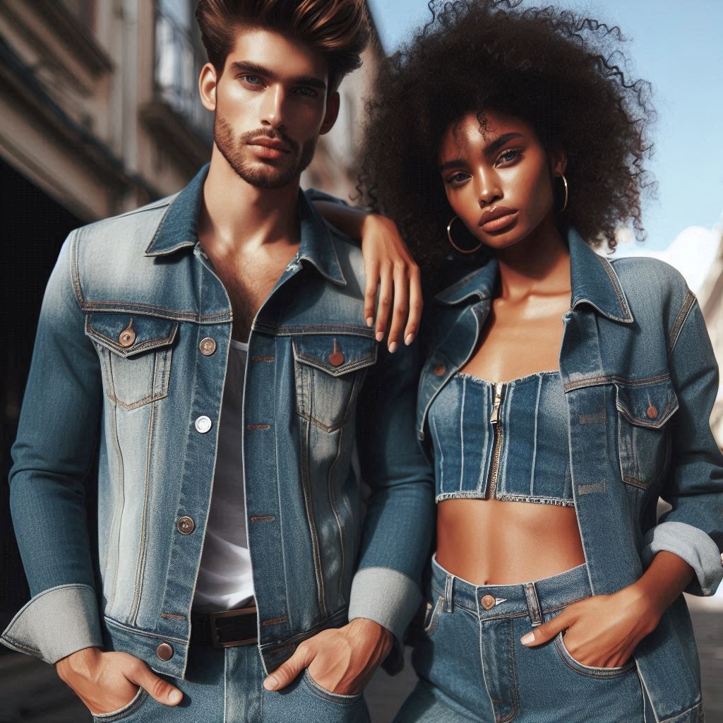Coppia in denim