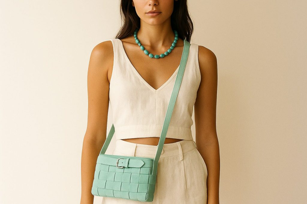borse di tendenza belted bag in suede colorata