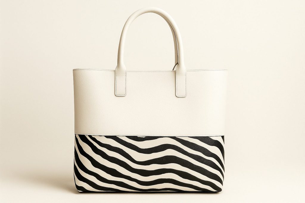 tote bag animalier zebrata