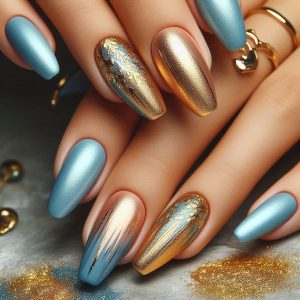Velvet manicure - Tendenze Unghie