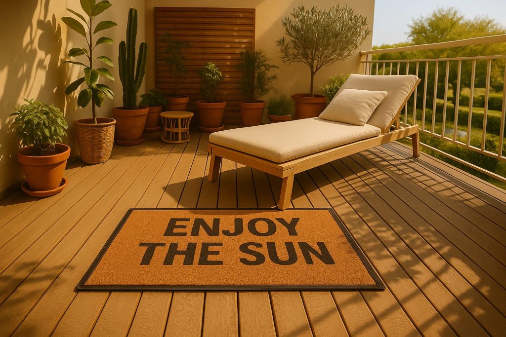 tappetino personalizzato per balcone