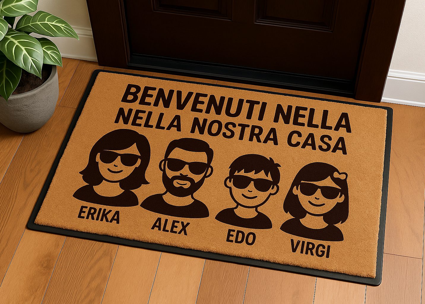 Tappetini personalizzati - Famiglia